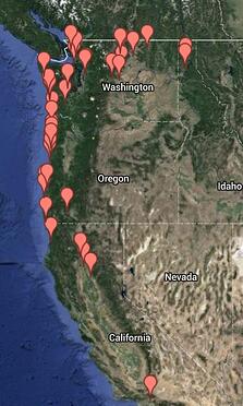 9   I have spent the night(s) at these locations and have fully marked them. Our coast is secure!